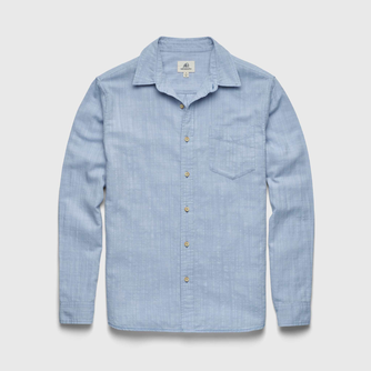 Brian Slub Shirt - Forever Blue