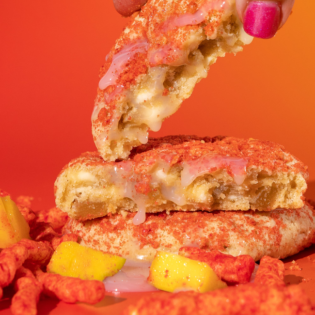 The Hot Mess Cookie - Mango Chunks, White Chocolate Chips, and Hot Cheese Dust-gallery-42544050897191