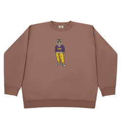 LSU Original Embroidered Crewneck