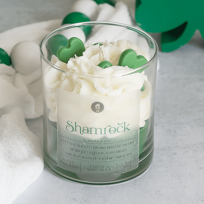 Dessert Candle Shamrock | St.Patrick's Day Gift-gallery-31005425532998