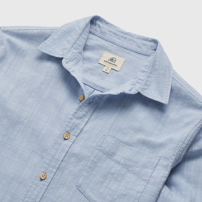 Brian Slub Shirt - Forever Blue-gallery-45068249530626