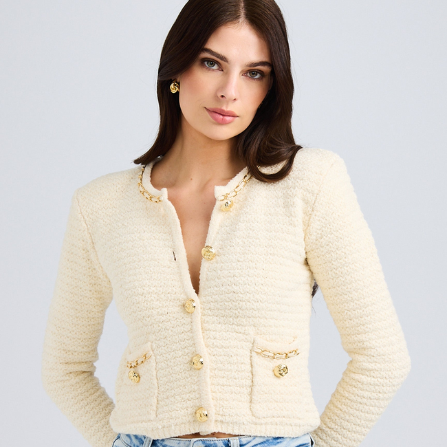 Kelly Chain Cardigan-gallery-43184596844794
