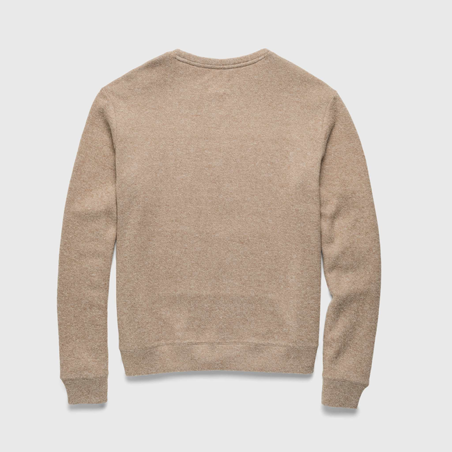 Butch Cashmist Crewneck - Camel Heather-gallery-44025214435586