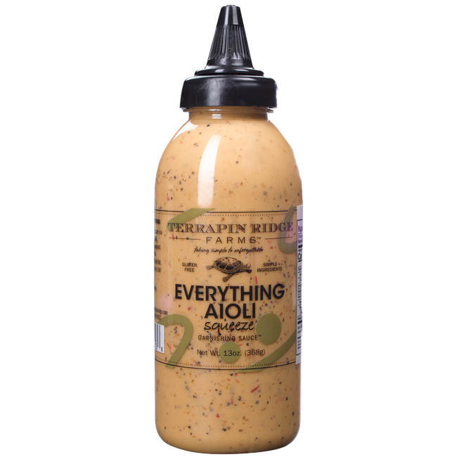 Everything Aioli Squeeze Garnishing Sauce - 13 oz-gallery-64044478529902