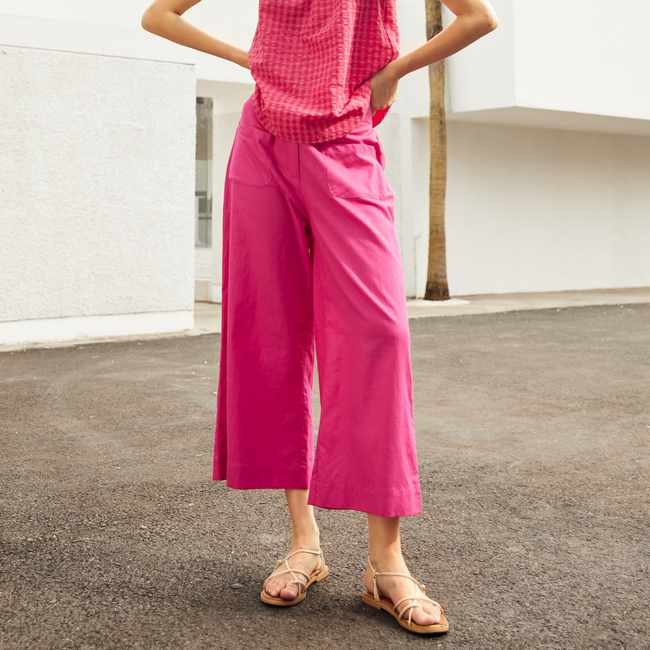 Raspberry Ruffle Blouse-gallery-39254784737451