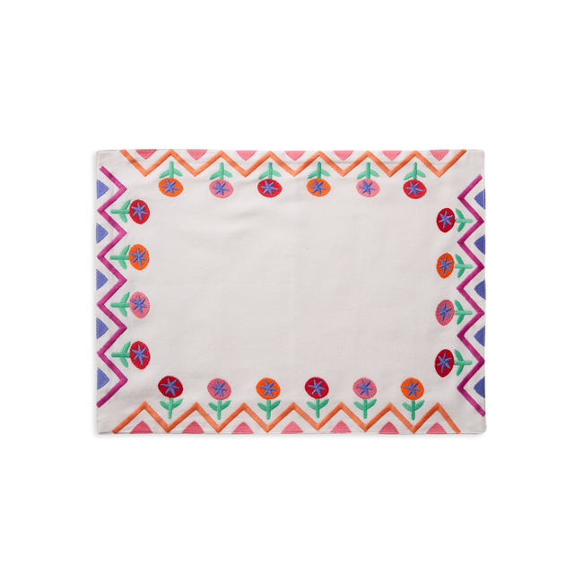 Tropical ZigZag Placemat (Set of 4)-gallery-47764173357337