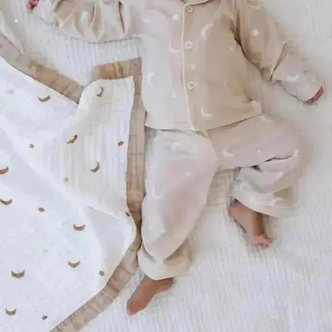 Moonlit Blanket + Moonlit Classic Pajamas Bundle-gallery-46604603457769