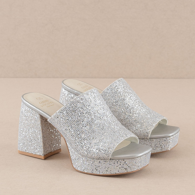 The Crystal Silver | Sparkling platform slide-gallery-37248175702193