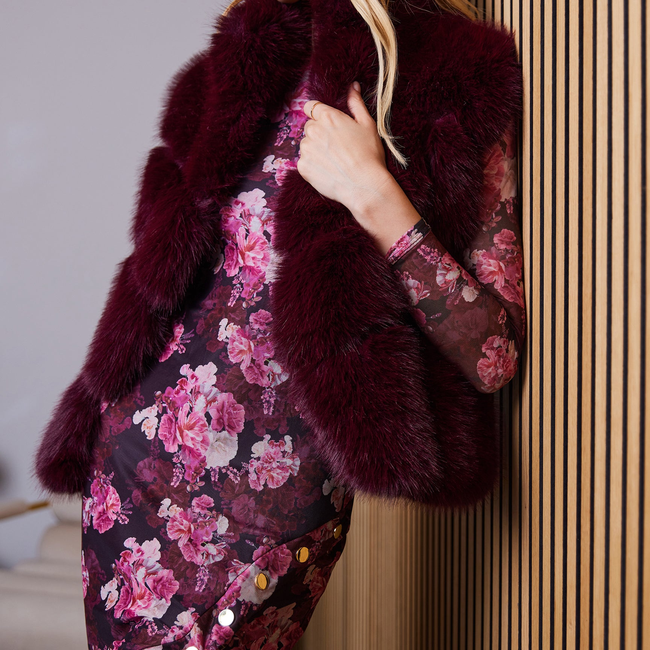 Rosario Faux Fur Vest-gallery-44946017124602