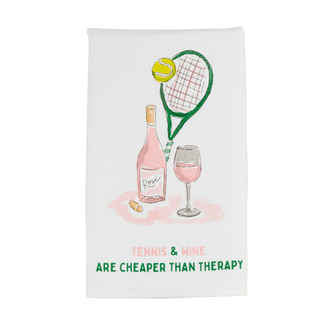 Tennis Wine Pro Shop Towel