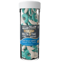 Delta 9 Live Resin Blue Razz Rings