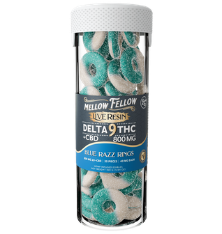 Delta 9 Live Resin Blue Razz Rings