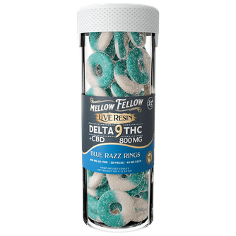 Delta 9 Live Resin Blue Razz Rings