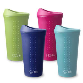 16oz Reusable Silicone To-Go Tumbler