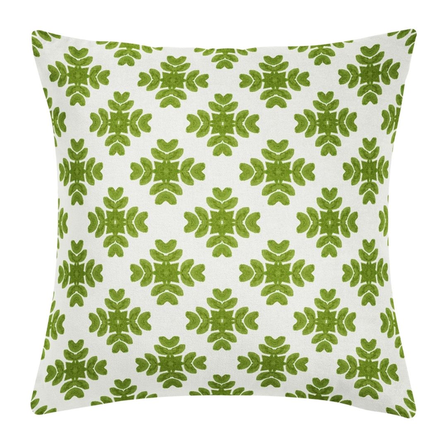 Brushstrokes Green 22x22 Pillow-gallery-42495891374328