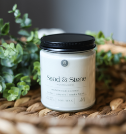 Sand & Stone Soy Candle | 8 oz.