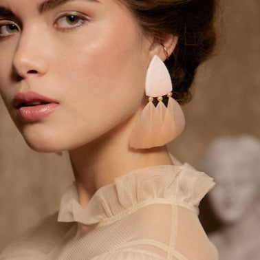 Venus Earrings in Blush-gallery-45249431601304