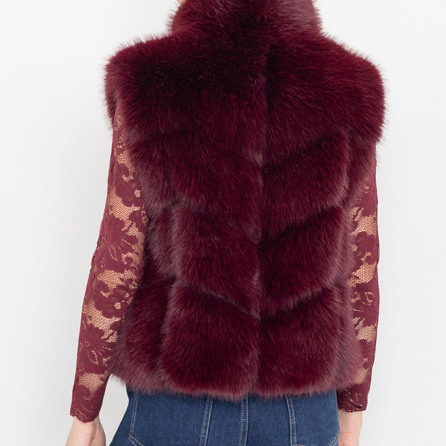 Rosario Faux Fur Vest-gallery-44926680498426