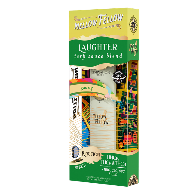 Laughter Blend - Kingston - Terp Sauce 1ml Disposable Vape - Gas OG (Hybrid)-gallery-36763926298830