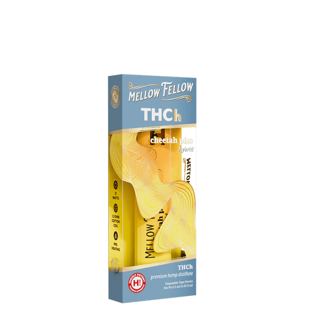 THCh 0.5g Disposable Vape - Cheetah Piss (Hybrid)-gallery-37327594520782