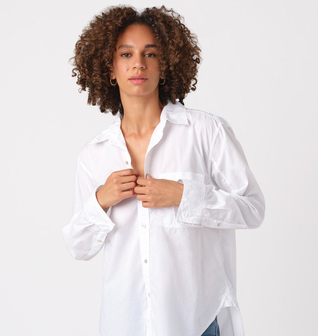 Ruth Oversized Shirt <br> White