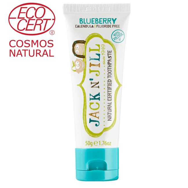 Natural Certified Toothpaste Blueberry 50g-gallery-0