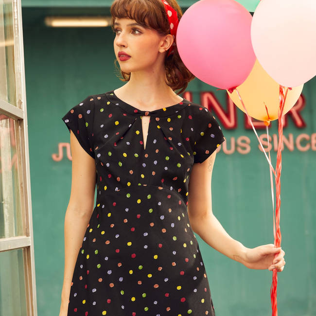 The Dot Dot Diner Dress-gallery-39212789825707
