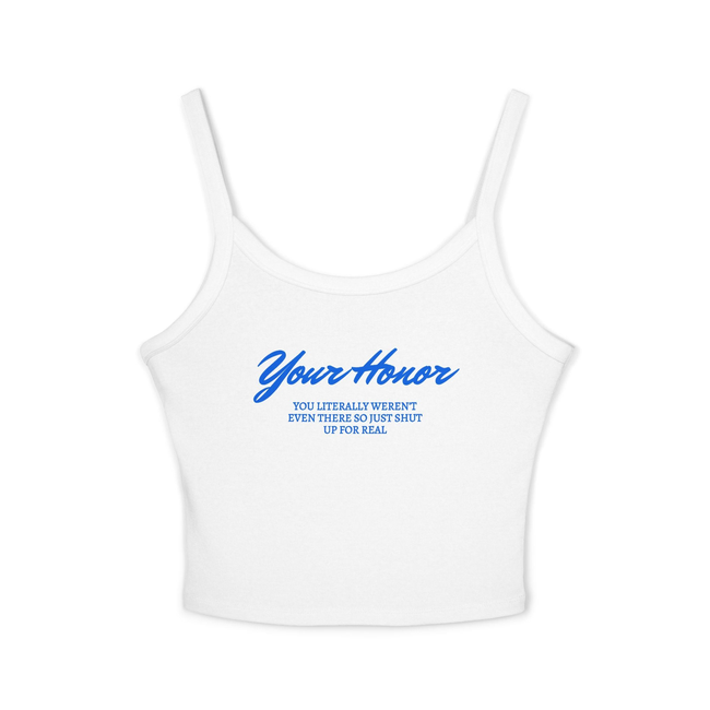 Your Honor Spaghetti Strap Tank Top-gallery-33500852813890