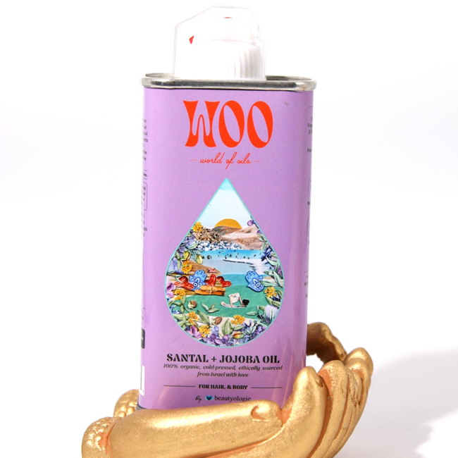 Santal + Jojoba Oil, 100% Organic-gallery-39501463519409