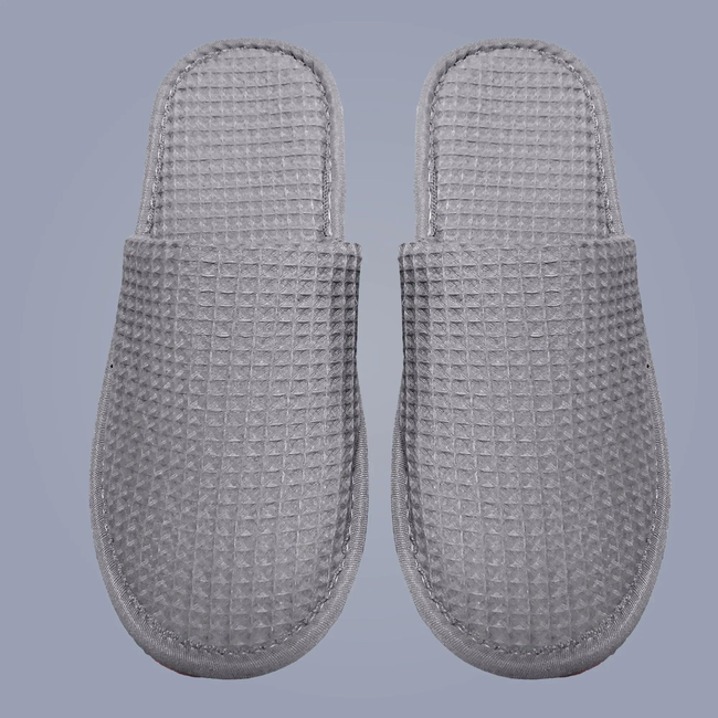 Waffle Spa Slippers – Ideal for Post-Shower & Lounging-gallery-30110406803646