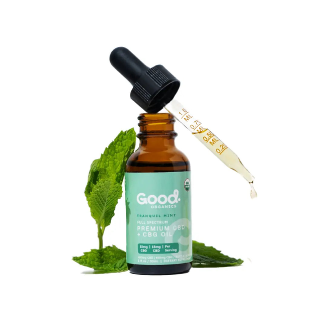USDA Organic CBD + CBD Tincture - 15mg:15mg-gallery-58858572316981