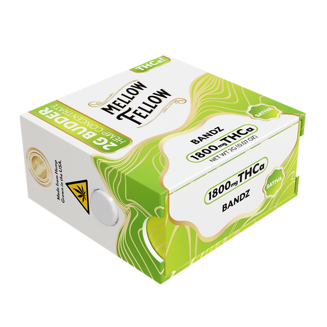 THCa 2g Budder Jar - Bandz (Sativa)-gallery-37435820179662