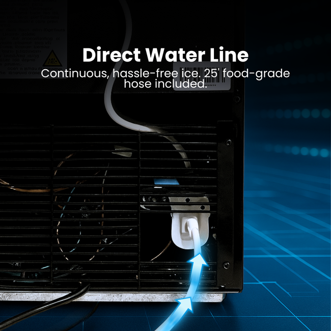 Whynter UIM‑155 Built-In Ice Maker – Stainless Steel, Front Venting, 12 lbs Daily Output-gallery-47954704335096