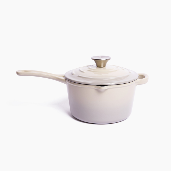 Enameled Cast Iron Saucepan | 2.2QT/2.1L-gallery-53351569916276