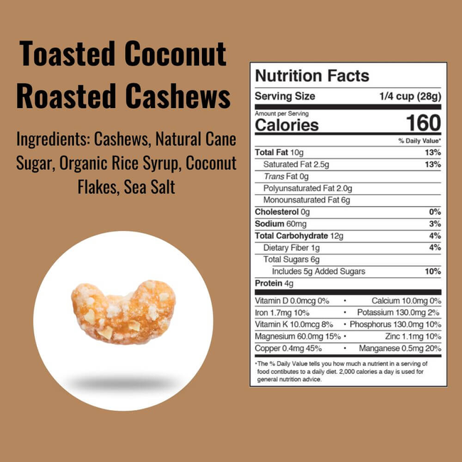 Cashew Variety Pack | 6 Snack Packs-gallery-42393157239071