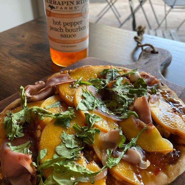 Hot Pepper Peach Bourbon Sauce-gallery-31671585865793