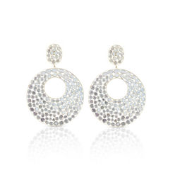 14k Yellow Gold Disco Earrings