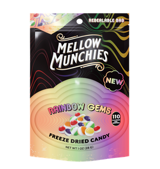 Rainbow Gems Freeze Dried Candy - Snack Size