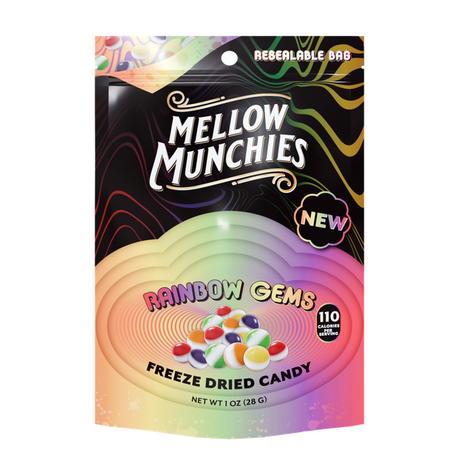 Rainbow Gems Freeze Dried Candy - Snack Size-gallery-36767761367246