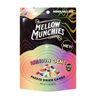 Rainbow Gems Freeze Dried Candy - Snack Size