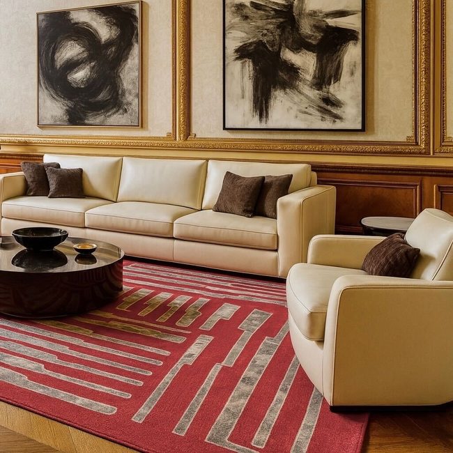 VSU 61 Vectors Shyrdak Rug-gallery-36900259659952