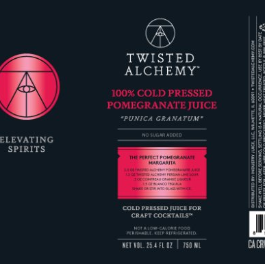 25.4oz 100% POMEGRANATE JUICE COLD PRESSED-gallery-52898736341359