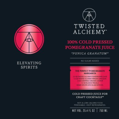 25.4oz 100% POMEGRANATE JUICE COLD PRESSED-gallery-52898736341359