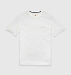 Nick Slub Pocket Tee - White