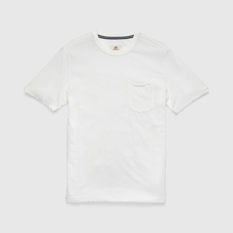 Nick Slub Pocket Tee - White