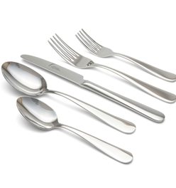 Signature Stainless Steel Flatware Set (20-Piece Set, 4 Place Settings)