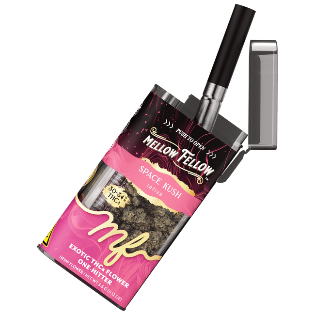 THCa 3.5g Exotic Flower + One Hitter - Space Kush (Sativa)-gallery-38357208531150