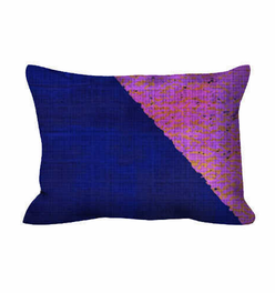 Outdoor Pillow - Flag 2 Navy