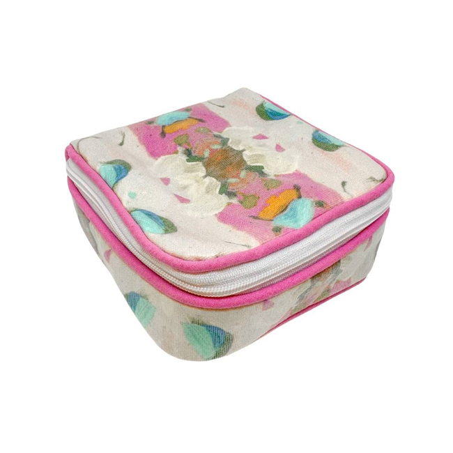 Monet's Garden Pink Jewelry Case-gallery-39575054352632