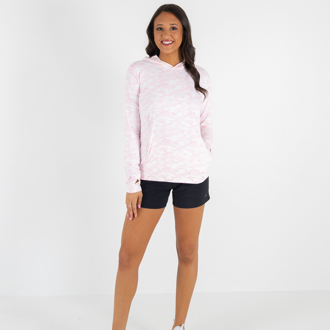 Women's Blacks Beach Hoodie - Pink Camo-gallery-46160015360225